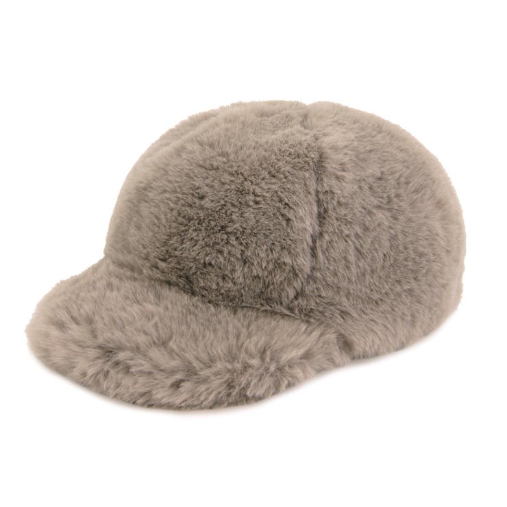 グレージュ | ボリューミ ーファー キャップ | FADEN