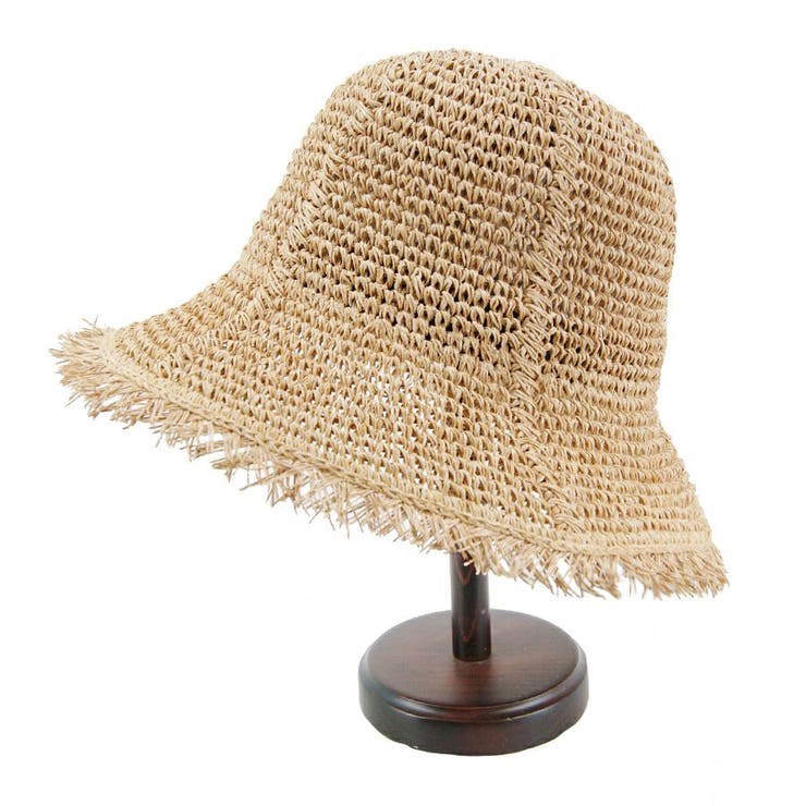 ベージュ | チューリップフリンジハット | FADEN