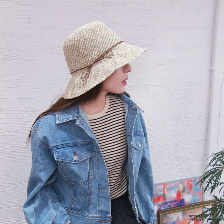 Ruben 細編みMIXペーパー ハット/MIX PAPER HAT | FADEN | 詳細画像1 