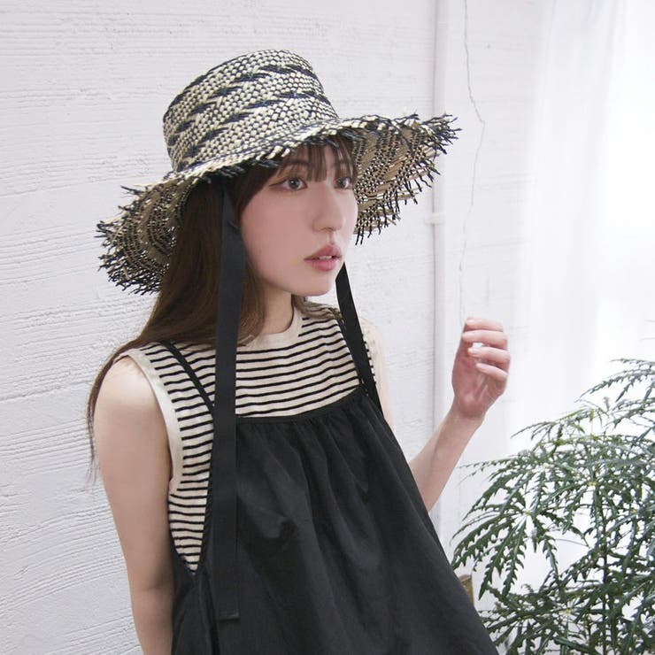 Ruben MIX FRINGE HAT/ミックス フリンジハット | FADEN | 詳細画像1 
