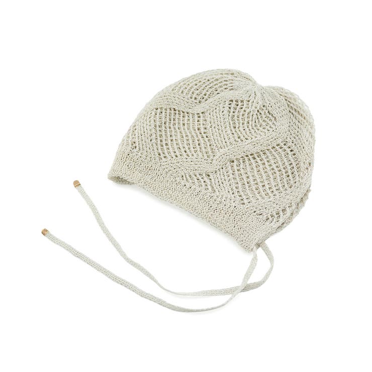 ベージュ | 【polcadot】Glitter bonnet/グリッターボンネット | FADEN