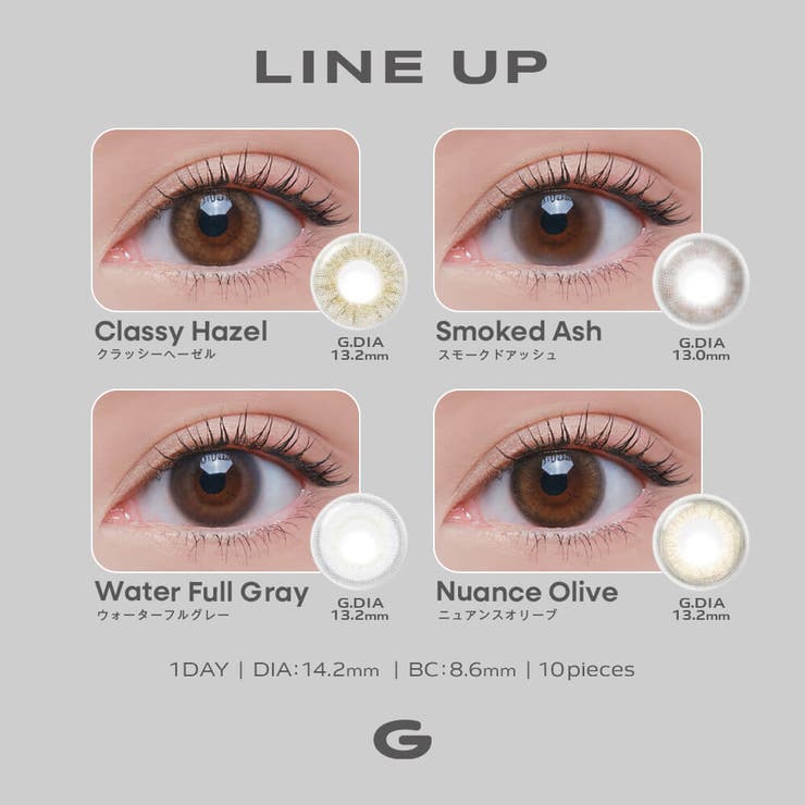 新商品 カラコン ワンデー グロヴィー GROVI 10枚入り | PONPISH | 詳細画像2 