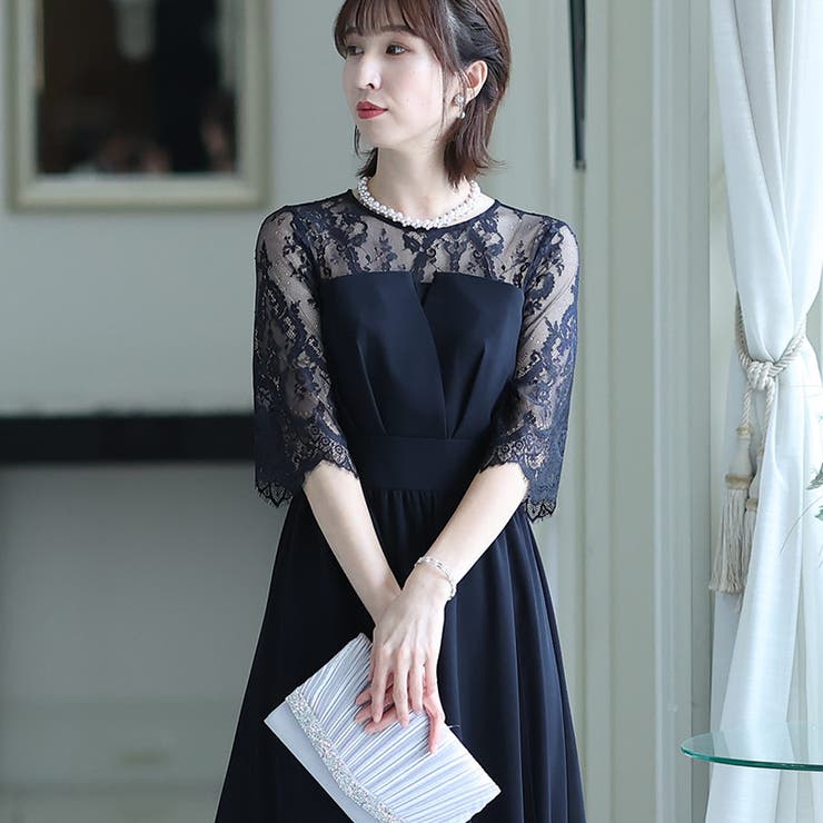 結婚式 ワンピース パーティードレス[品番：PV000002803]｜PourVous （プールヴー）のレディースファッション通販｜SHOPLIST（ショップリスト）