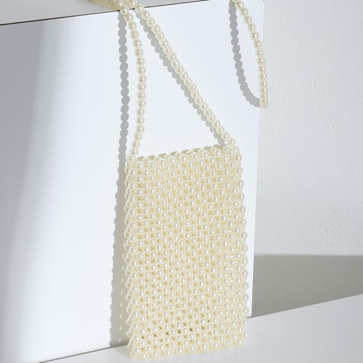 アイボリー | ショルダーバッグ 他と被らない 上品 | PourVous