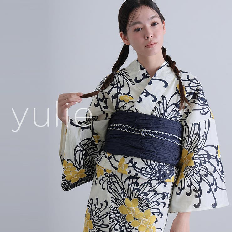 7 モダン乱菊の彩り | 洗える浴衣 レディース 浴衣 | PourVous