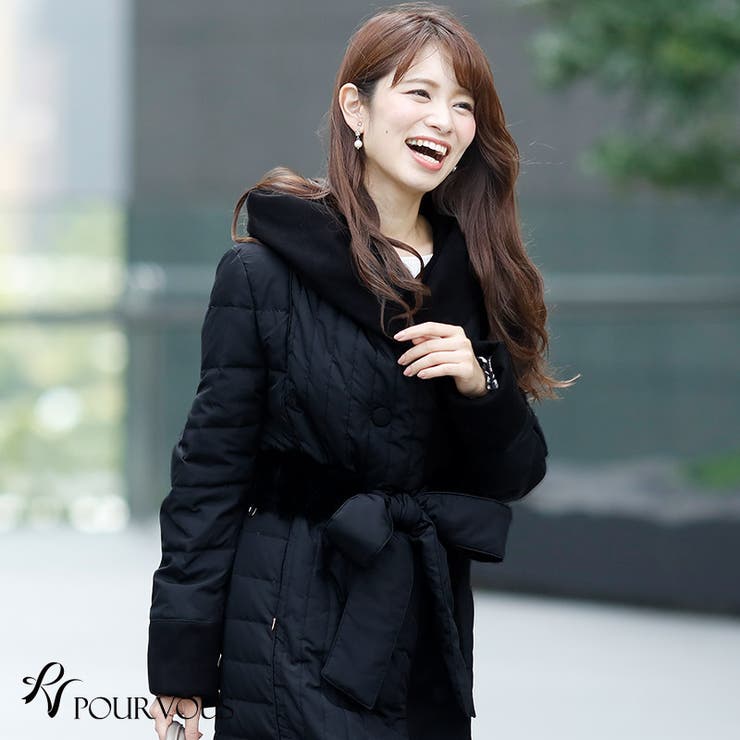 ダウンコート アウター ダウン 品番 Pv Pourvous プールヴー のレディースファッション通販 Shoplist ショップリスト