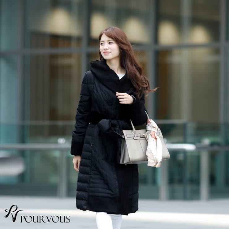 ダウンコート アウター ダウン 品番 Pv Pourvous プールヴー のレディースファッション通販 Shoplist ショップリスト