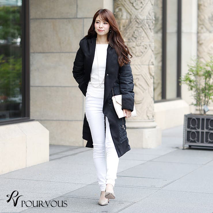 ダウンコート アウター ダウン 品番 Pv Pourvous プールヴー のレディースファッション通販 Shoplist ショップリスト