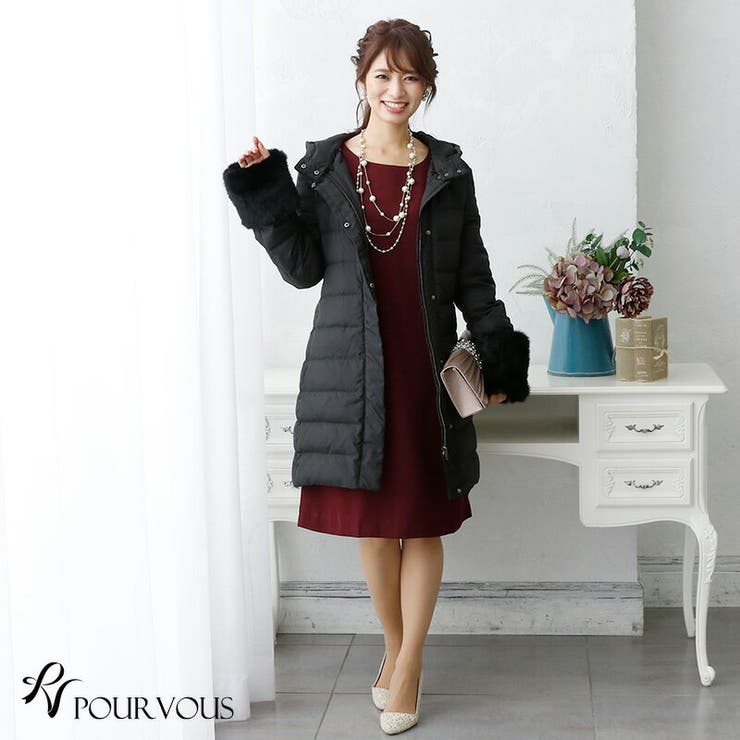 ダウン ダウンコート コート[品番：PV000002216]｜PourVous
