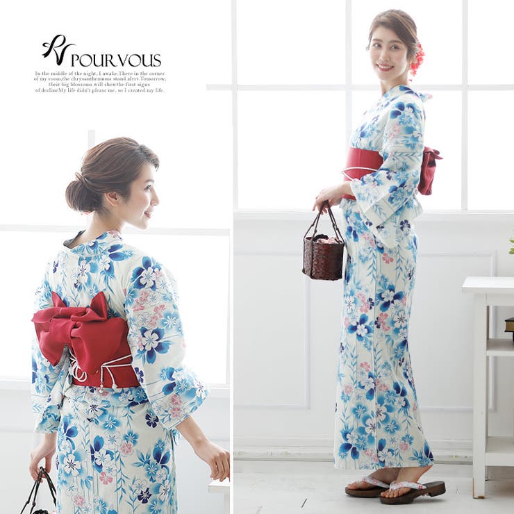 レトロモダン浴衣 ゆかた 大人 | PourVous | 詳細画像3 