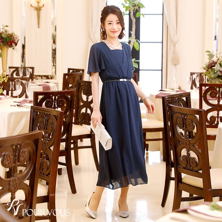 ドレス 結婚式 ワンピース 品番 Pv Pourvous プールヴー のレディースファッション通販 Shoplist ショップリスト