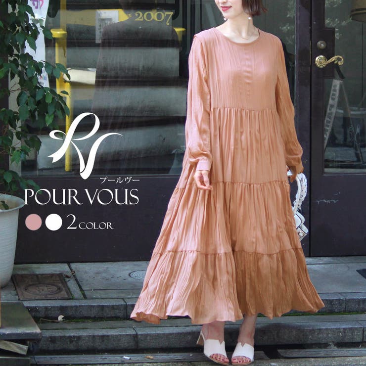 レディース カジュアル ワンピ 品番 Pv Pourvous プールヴー のレディースファッション通販 Shoplist ショップリスト