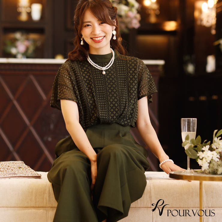 最終????france vintage one-piece&blouse set.