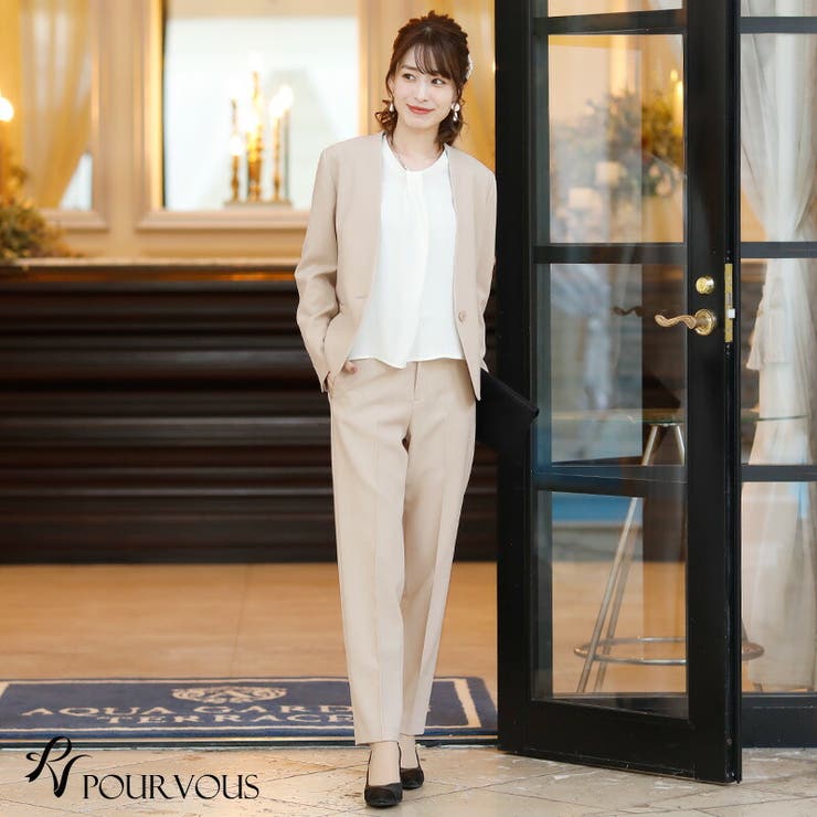 スーツ レディース セレモニー 品番 Pv Pourvous プールヴー のレディース ファッション通販 Shoplist ショップリスト