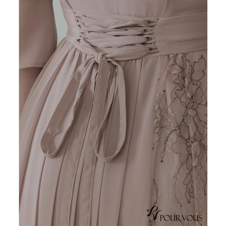 ワンピース 結婚式 パーティードレス | PourVous | 詳細画像17 