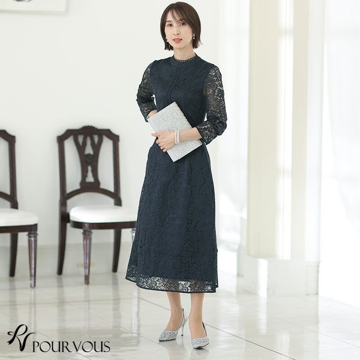 パーティードレス 30代 ワンピース[品番：PV000002901]｜PourVous