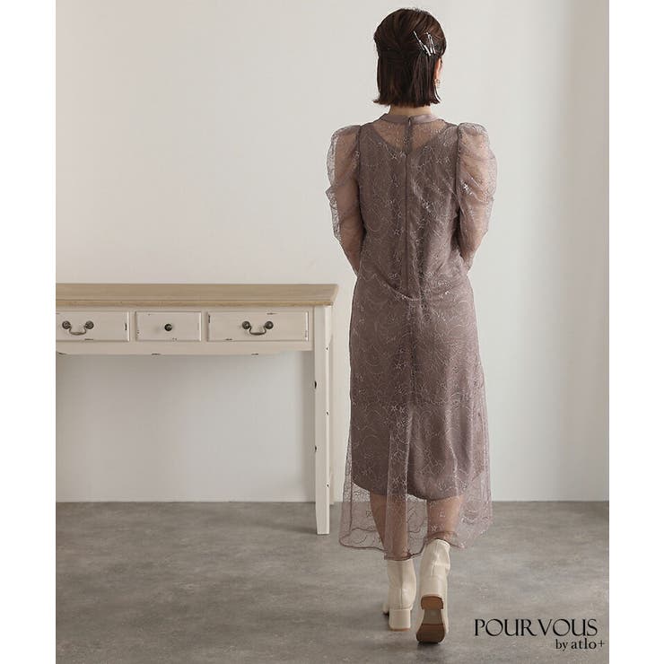 結婚式 20代 ワンピース[品番：PV000002936]｜PourVous