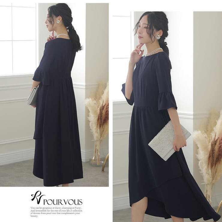 パーティードレス 結婚式 ワンピース | PourVous | 詳細画像5 