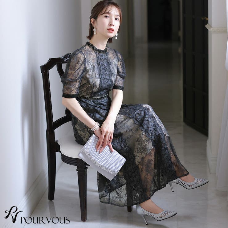 パーティードレス 結婚式 ワンピース | PourVous | 詳細画像16 