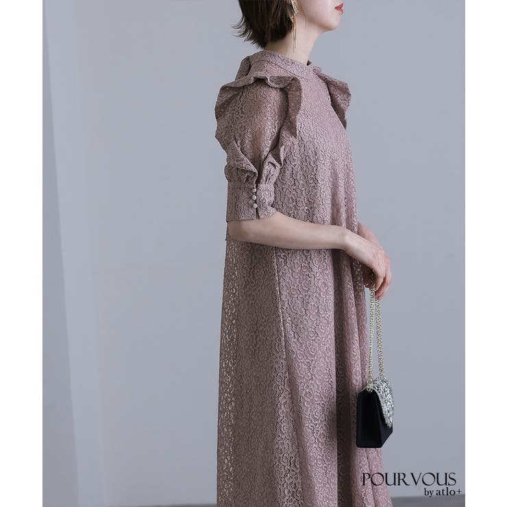 結婚式 ワンピース パーティードレス | PourVous | 詳細画像18 