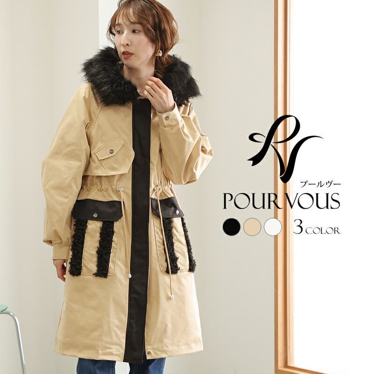 ダウンジャケット コート ダウンコート | PourVous | 詳細画像1 