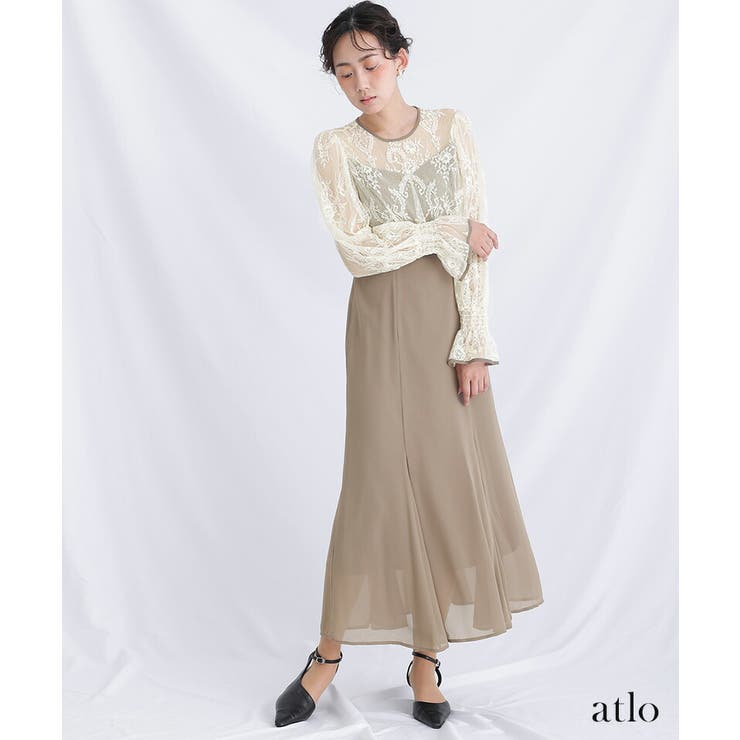 ワンピース フォーマルドレス 体型カバー | PourVous | 詳細画像10 