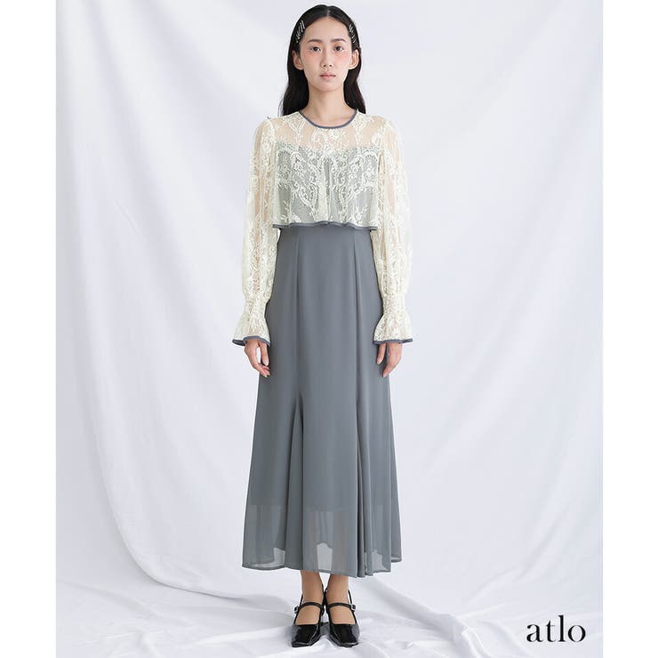 ワンピース フォーマルドレス 体型カバー | PourVous | 詳細画像18 