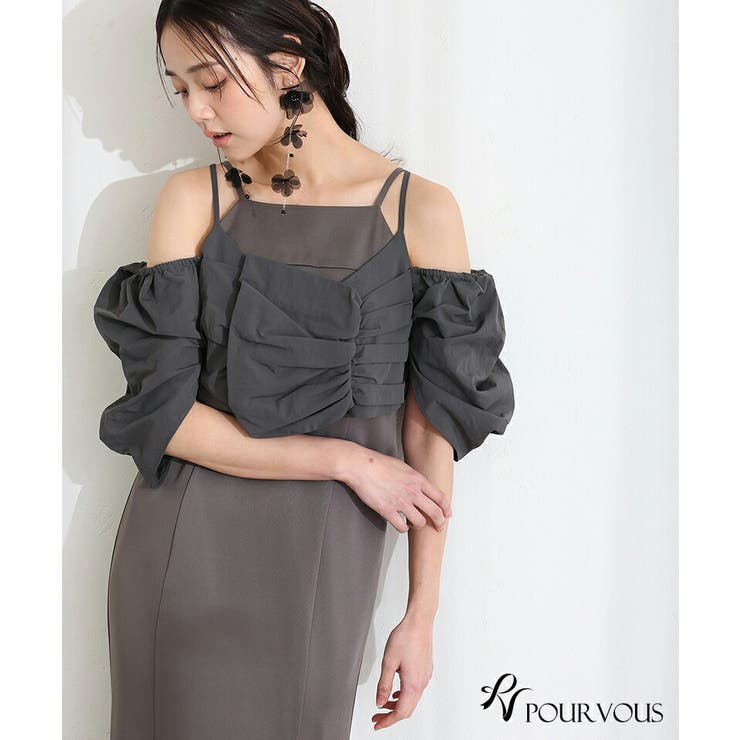 ディティール トップス ワンピース | PourVous | 詳細画像14 