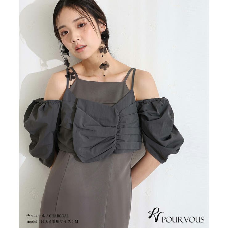 ディティール トップス ワンピース | PourVous | 詳細画像4 