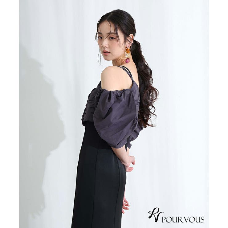 ディティール トップス ワンピース | PourVous | 詳細画像5 