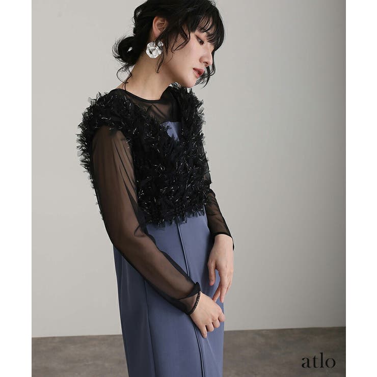 フリンジ グリッター ベスト | PourVous | 詳細画像10 