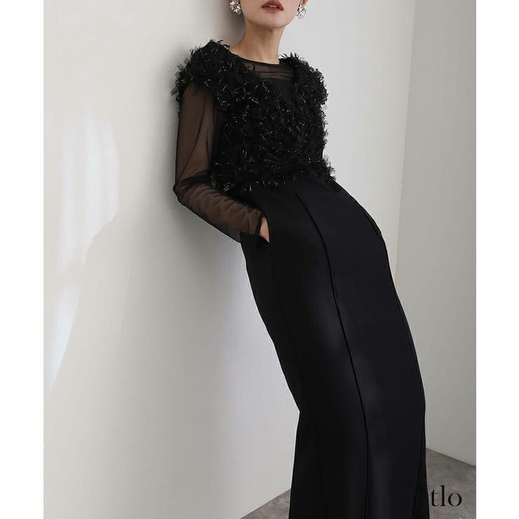 フリンジ グリッター ベスト | PourVous | 詳細画像5 