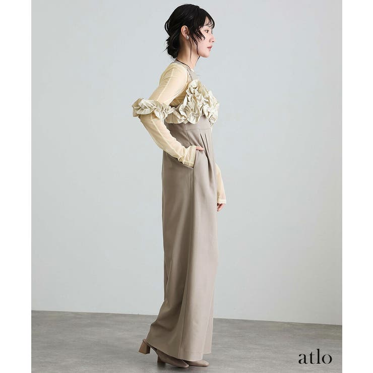 パンツ 結婚式 オールインワン | PourVous | 詳細画像10 