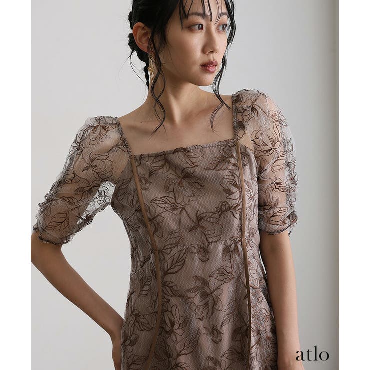 トルネード パイピング ワンピース | PourVous | 詳細画像12 