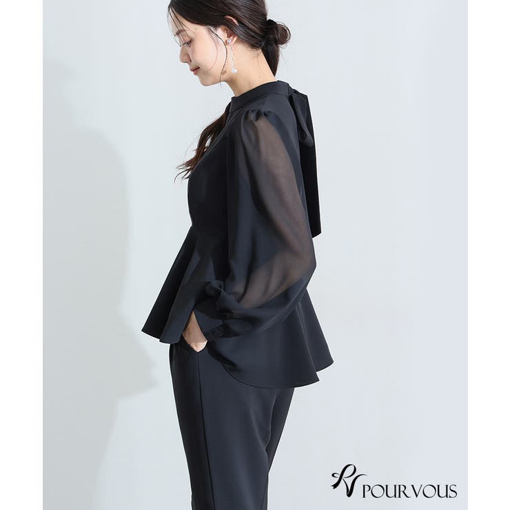 パンツドレス 結婚式 セットアップ | PourVous | 詳細画像10 