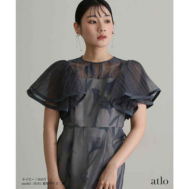 サーキュラー スリーブ フラワー | PourVous | 詳細画像4 