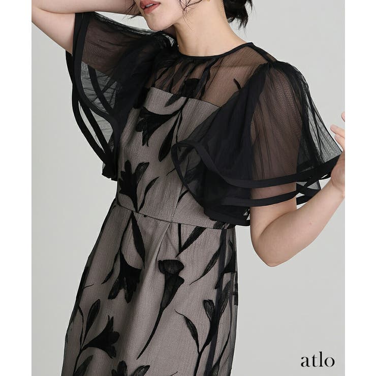 サーキュラー スリーブ フラワー | PourVous | 詳細画像5 