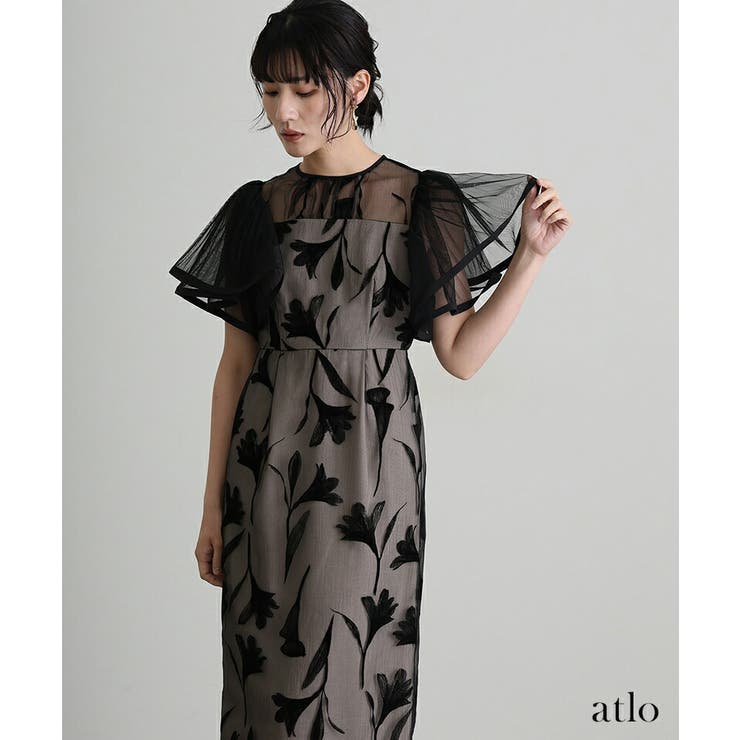 サーキュラー スリーブ フラワー | PourVous | 詳細画像7 