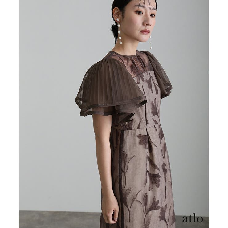 サーキュラー スリーブ フラワー | PourVous | 詳細画像9 