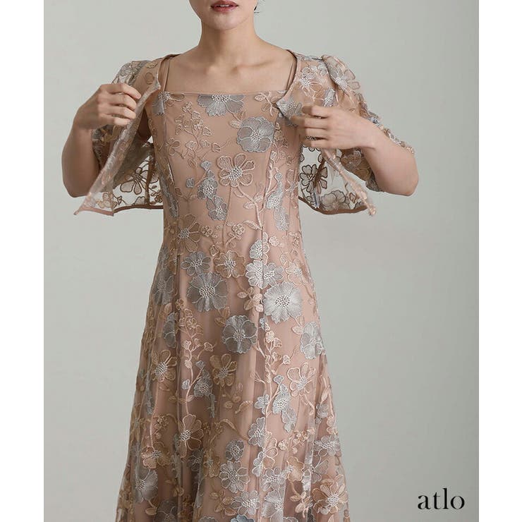 刺繍 2点セット ワンピース | PourVous | 詳細画像10 