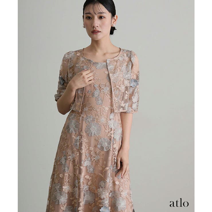 刺繍 2点セット ワンピース | PourVous | 詳細画像12 