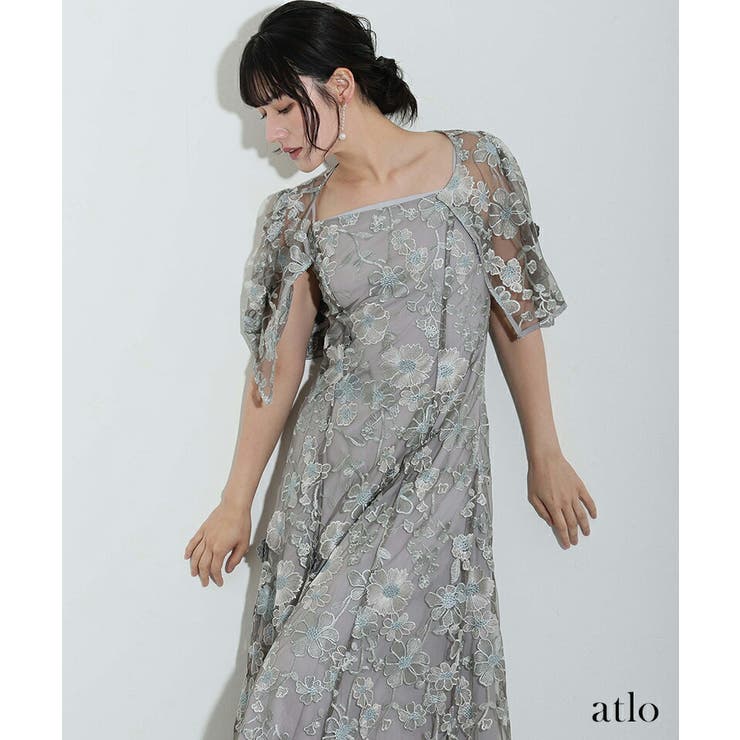 刺繍 2点セット ワンピース | PourVous | 詳細画像16 