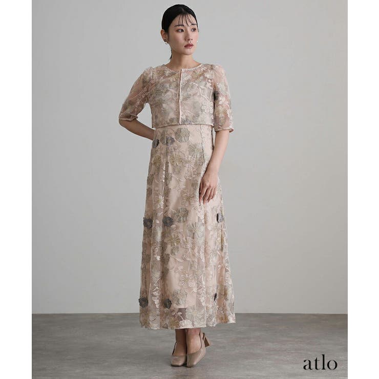 刺繍 2点セット ワンピース | PourVous | 詳細画像18 