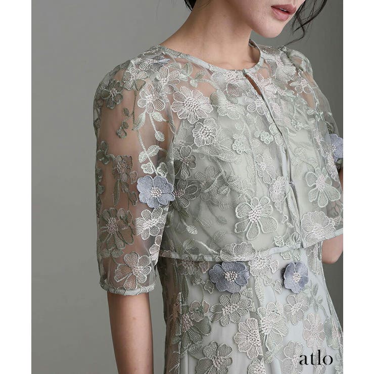 刺繍 2点セット ワンピース | PourVous | 詳細画像6 