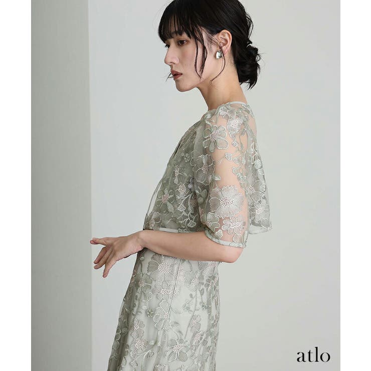 刺繍 2点セット ワンピース | PourVous | 詳細画像7 