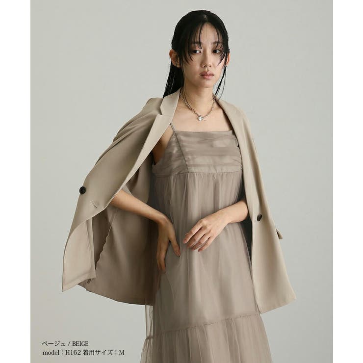 ボリューム チュール ジャケットセット | PourVous | 詳細画像3 