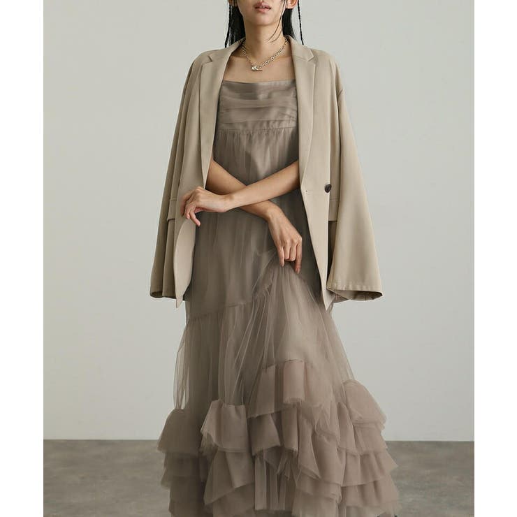 ボリューム チュール ジャケットセット | PourVous | 詳細画像8 