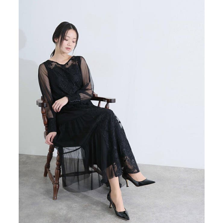 モールレース ティアード チュール | PourVous | 詳細画像7 