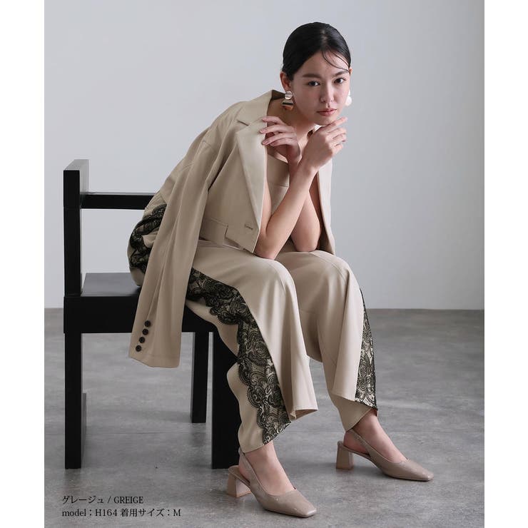 サイドレース 結婚式 オールインワン | PourVous | 詳細画像4 