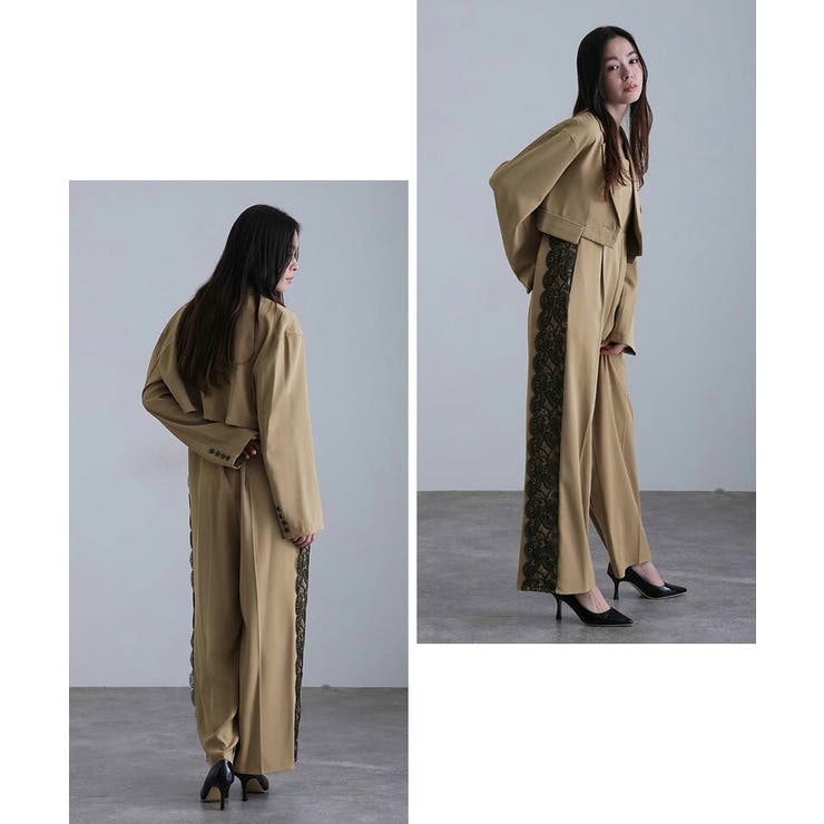 サイドレース 結婚式 オールインワン | PourVous | 詳細画像6 